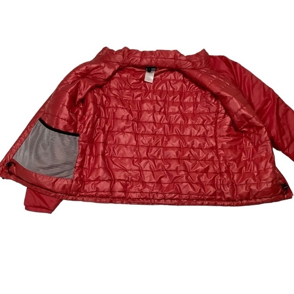 Patagonia Micro-puff Jacket Sz Large Red / Dark Pink Full Zip - Picture 5 of 7